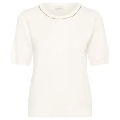 Sale KAFFE Carly Embellished Knitted Sweater