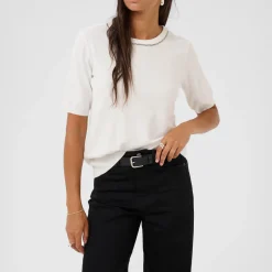 Sale KAFFE Carly Embellished Knitted Sweater