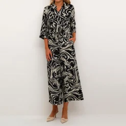 Hot KAFFE Carmen Printed Jumpsuit