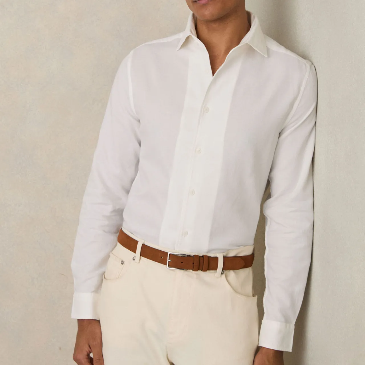 Outlet REISS Carvalho Single-Cuff Shirt