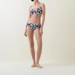 Outlet ANITA Catalina Monochrome Floral Bikini Top
