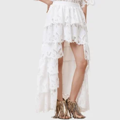 Clearance ALLSAINTS Cavarly Tiered Broderie Anglaise Skirt