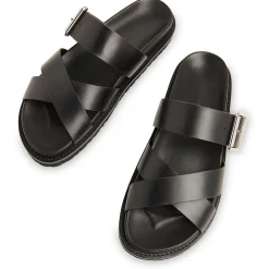 Discount WHISTLES Celestine Buckle Detail Sandals