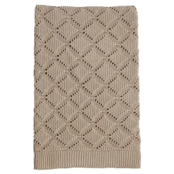 Hot FOXFORD Cellular Cotton Baby Blanket Beige