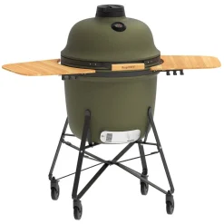Ceramic BBQ-Oven matt green 58cm-23inch