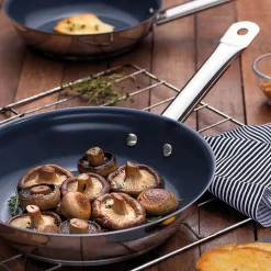 Ceramic Coated Stainless Steel Frying Pan 20cm