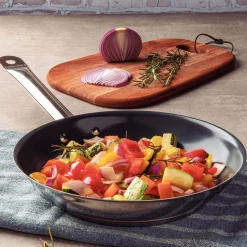 Ceramic Coated Stainless Steel Frying Pan 20cm