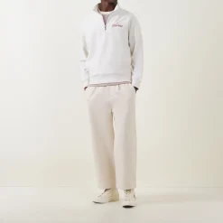 New CALVIN KLEIN JEANS Chain Stitch Logo Sweatshirt