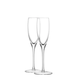 Best LSA INTERNATIONAL Champagne Flute 160ml Clear Set of Two