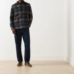 Fashion BARBOUR Chapter Check Overshirt