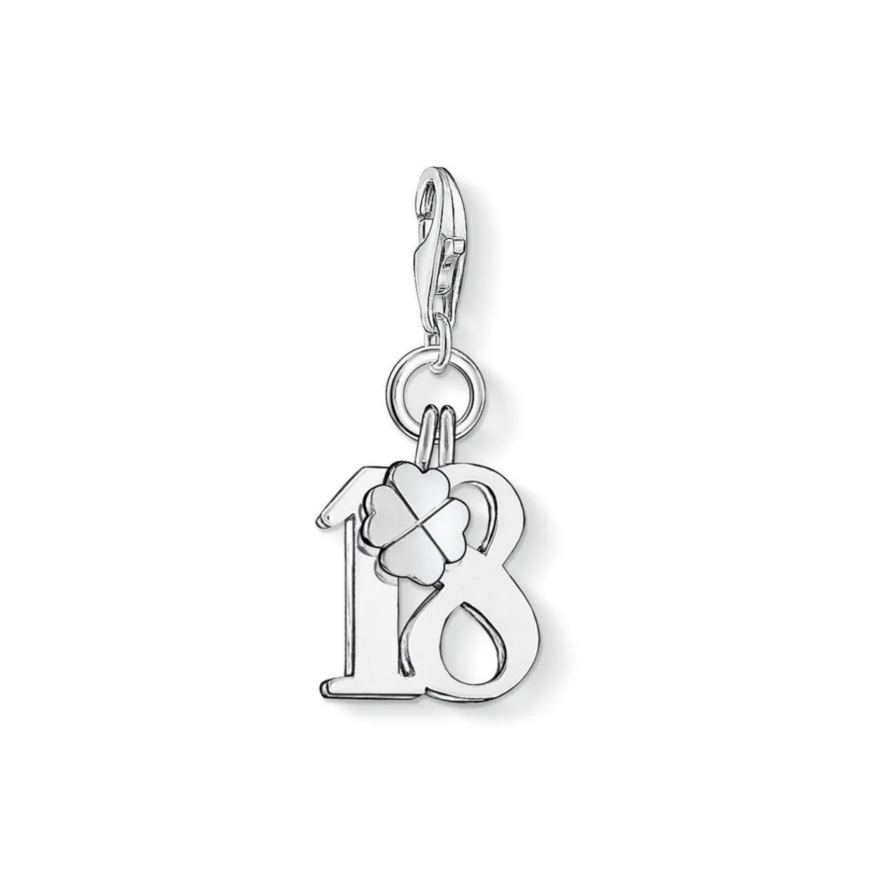 New THOMAS SABO Charm Pendant Lucky Number 18