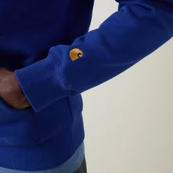 Hot CARHARTT WIP Chase Logo Drawstring Hoodie