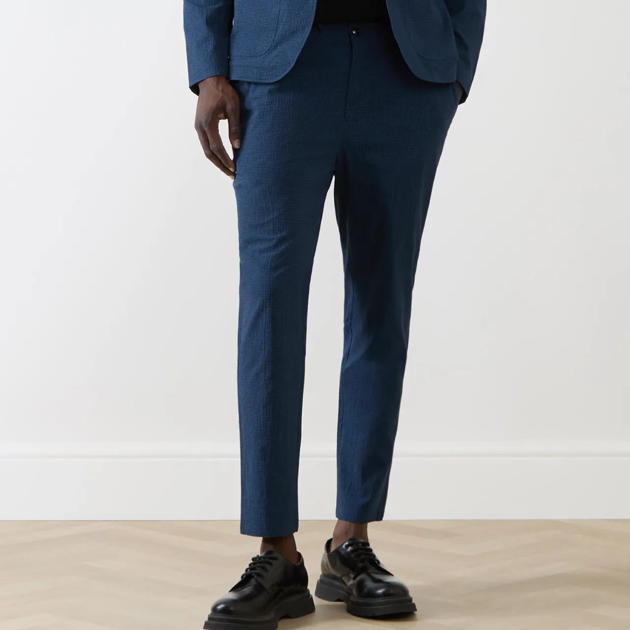 Best SCOTCH & SODA Check Seersucker Trousers