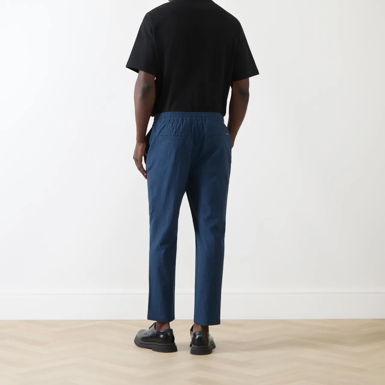 Best SCOTCH & SODA Check Seersucker Trousers