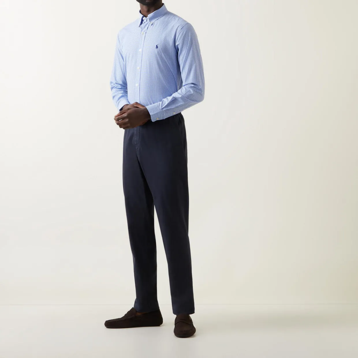 Check Single-Cuff Formal Shirt