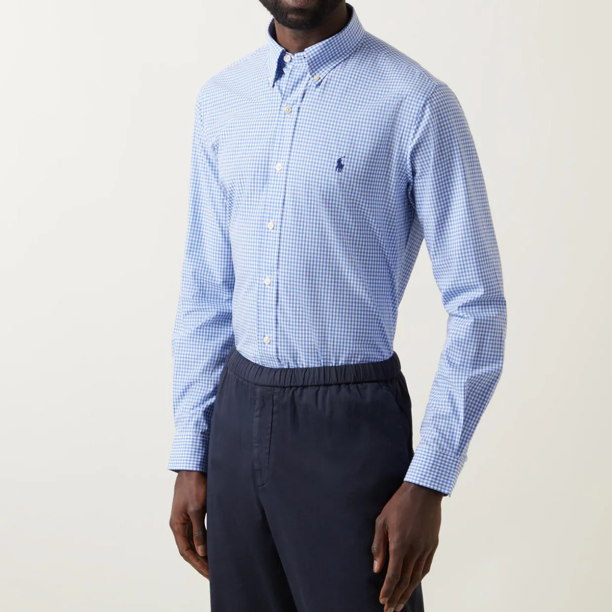 Check Single-Cuff Formal Shirt
