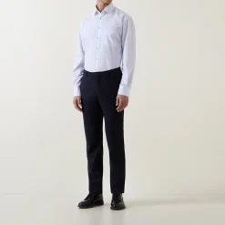 Clearance ETERNA Check Single-Cuff Shirt