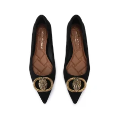 Discount KURT GEIGER LONDON Chelsea Pointed-Toe Flats