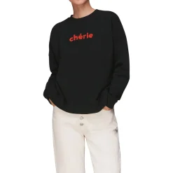 Outlet WHISTLES Cherie Logo Sweatshirt