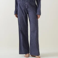 Sale PEACHAUS Chicory Striped Pyjama Bottoms
