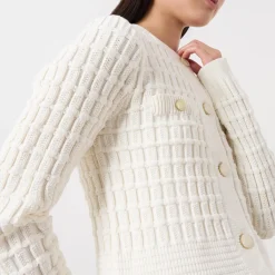 Chin Textured Cardigan