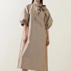 Sale ROISIN LINNANE Chloe Bow-Detail Dress