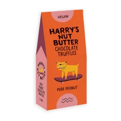 Clearance HARRYS NUT BUTTER Chocolate Truffles - Pure Peanut 120g