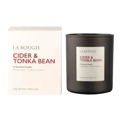 New LA BOUGIE Cider And Tonka Bean Candle