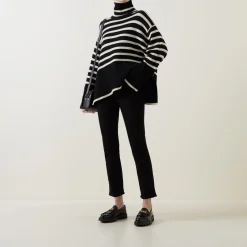 Discount PAIGE Cindy High-Rise Straight Leg Jeans