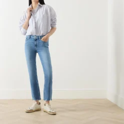 Outlet PAIGE Cindy Straight Leg Jeans