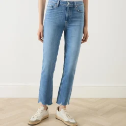 Outlet PAIGE Cindy Straight Leg Jeans