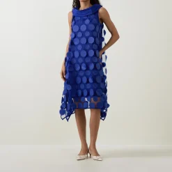 Circle Tulle Flared Dress