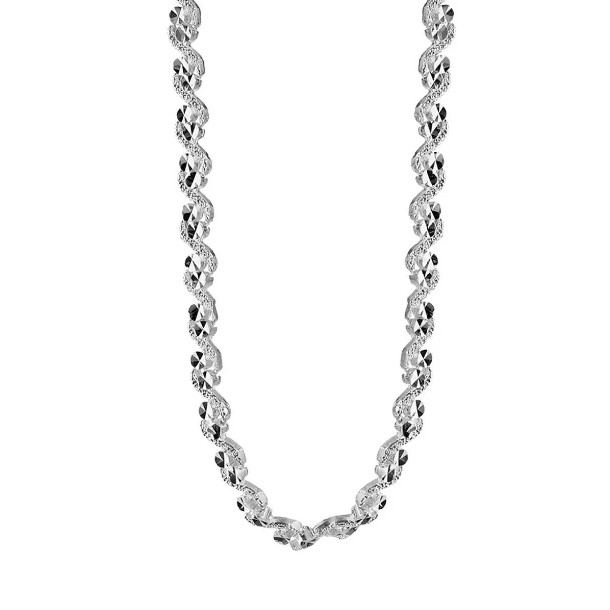 Circular Necklace & Bracelet Two-Piece Set