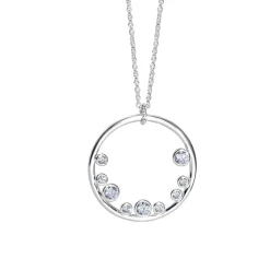 Circular Pendant Necklace