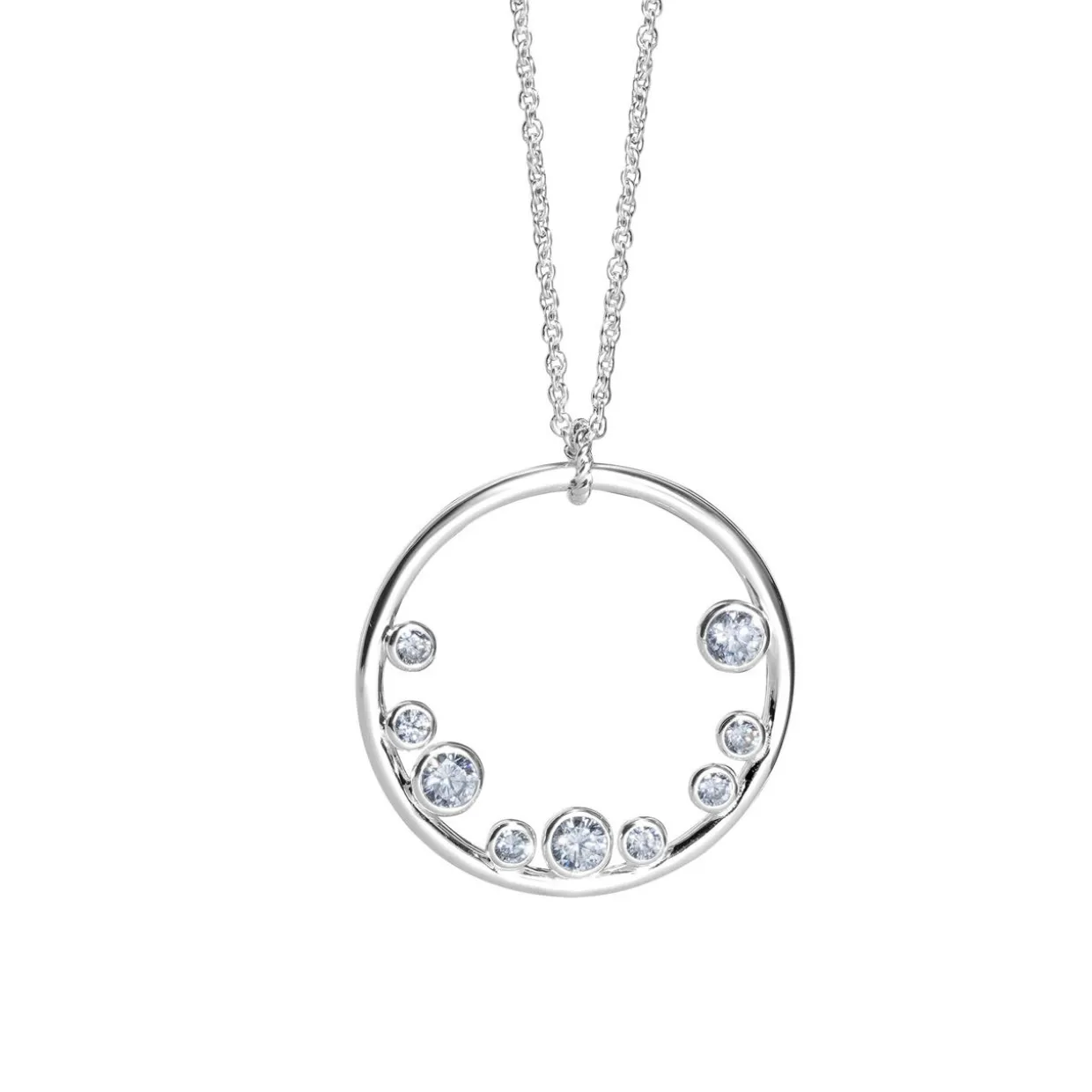 Circular Pendant Necklace