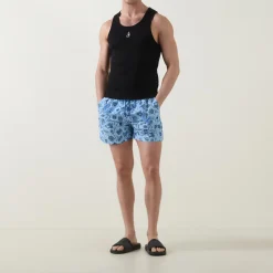 City Daisy Printed Swim Shorts