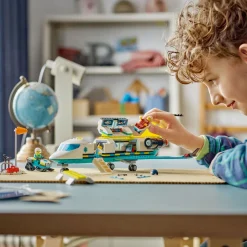 Hot LEGO City Emergency Air Ambulance Plane, Airplane Toy Building Set