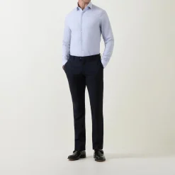 Discount CALVIN KLEIN CK Logo Single Cuff Formal Shirt