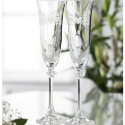 Claddagh Shamrock Liberty Flutes