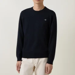 Clearance GANT Classic Cotton Crew Neck Sweater