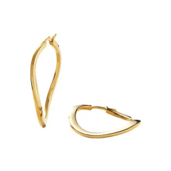 Clearance MISSOMA Classic Curve Medium Hoop Earrings