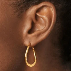 Clearance MISSOMA Classic Curve Medium Hoop Earrings