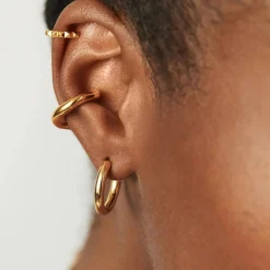 Discount MISSOMA Classic Tunnel Medium Hoop Earrings