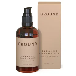 New GROUND Cleanse Castor Oil 100ml
