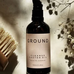 New GROUND Cleanse Castor Oil 100ml