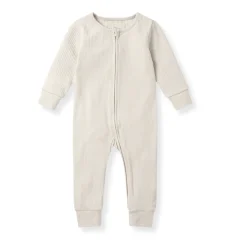 Clever Zip Ribbed Sleepsuit