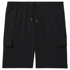 Discount REISS Climb Drawstring Technical Cargo Shorts