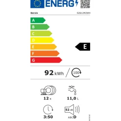 60cm 12 Place Dishwasher