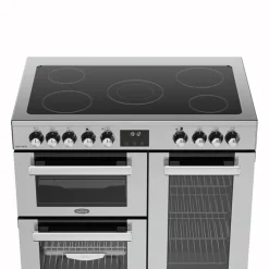 90cm Cookcentre Electric Cooker Stainless