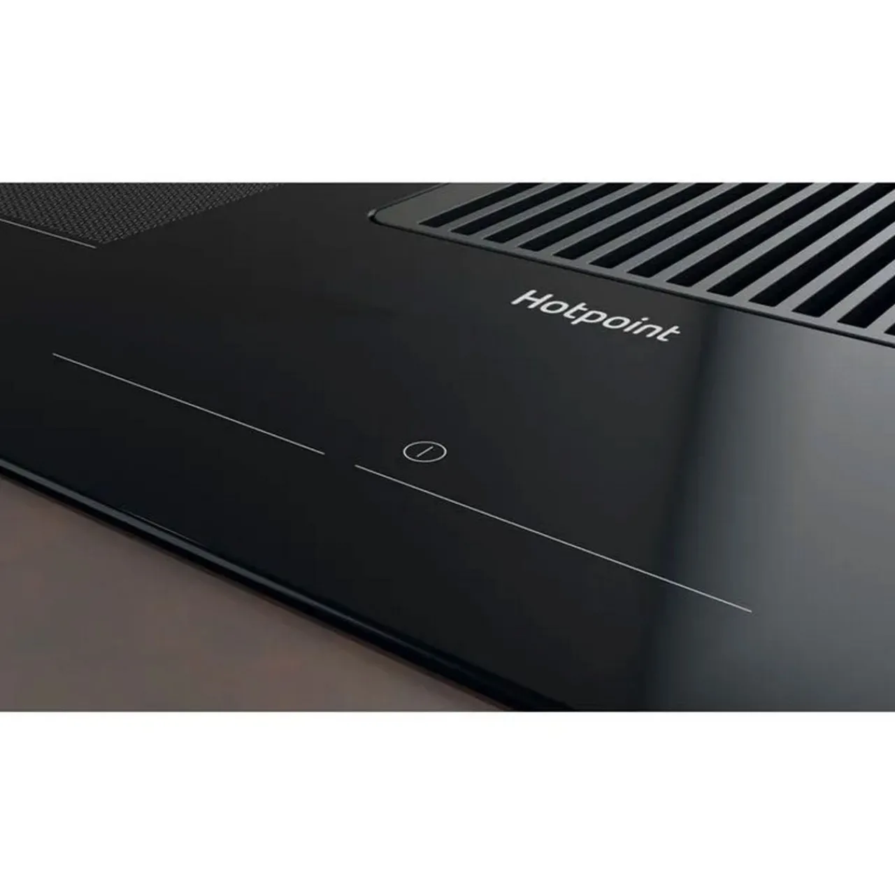 Hot HOTPOINT 83cm Induction with Integrated Extractor and Ceramic Filter Included